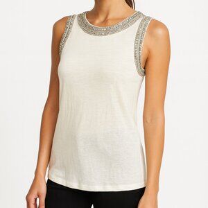 Generation Love Rhinestone Detail Tank Top Size XS